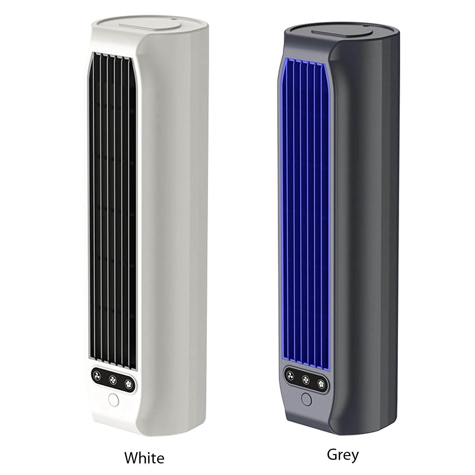 Summer Portable Fan USB Rechargeable Tower Fan with 3 Adjustable Speeds Multi-Use Adjustable Speed Fan for Bedroom Office & Home