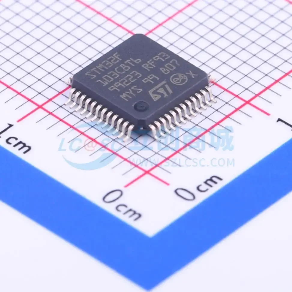 STM32F103C8T6 STM32F103CBT6 STM32F103R8T6 STM32F103RBT6 STM32F103RCT6 STM32F103RET6 STM32F103RDT6 VCT6 VET6 C6T6A LQFP-48