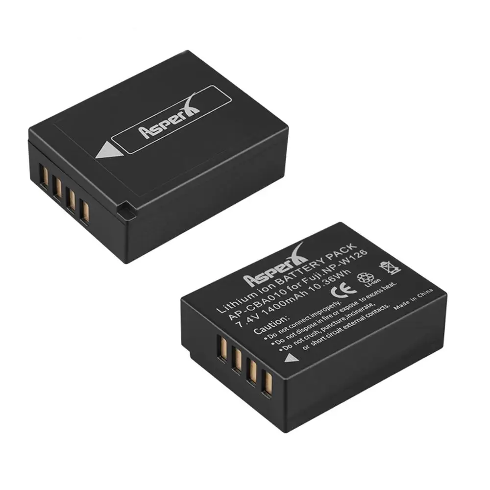 NP-W126 Bateria NPW126 NP-W126S Battery Batteries for Fujifilm X100F X-A10 X-A7 X-A5 X-A3 X-A2 X-A1 X-E2 X-E2S X-Pro1