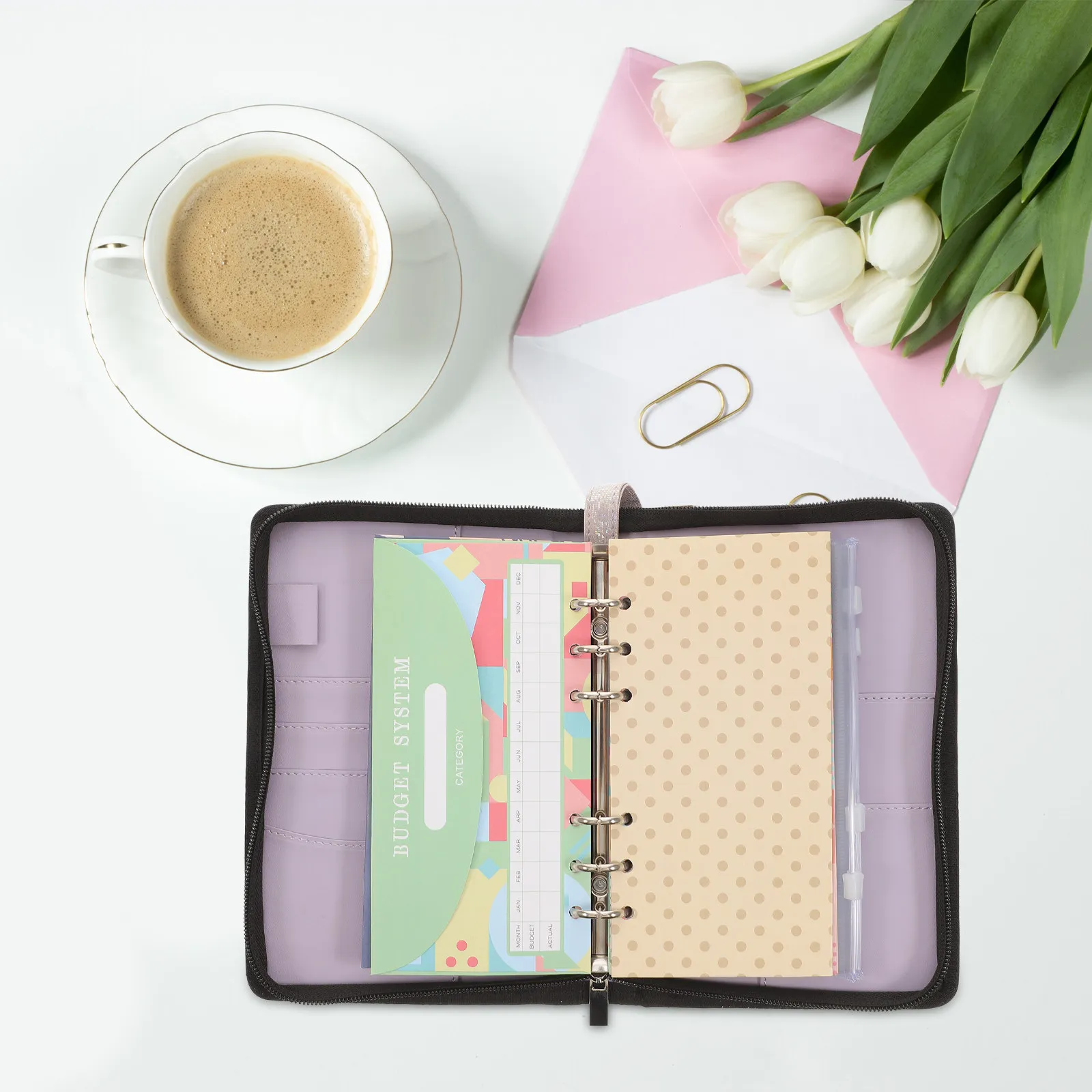 set-di-1-portafoglio-a-busta-per-budget-borsa-clutch-multifunzionale-borsa-portatile-per-carte-contanti-documenti-e-organizzatore-di-carte-di-credito