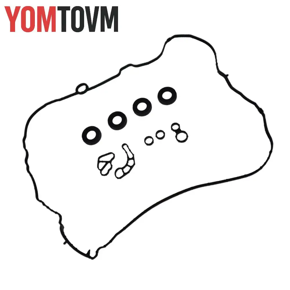 

1Set Engine Valve Cover Gasket For GMC Chevrolet Cadillac Buick 12635744 12635953 636480 VS50752 Black Rubber Auto Parts