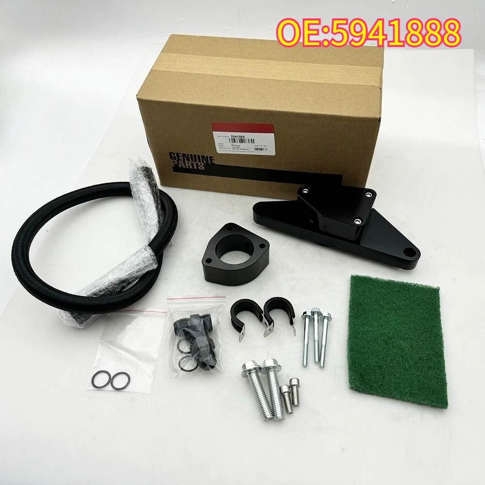 

Для 5941888 байпаса охлаждающей жидкости Cummins подходит для Dodge Ram 5,9 л 6,7 л на дизеле 03-07 гг.