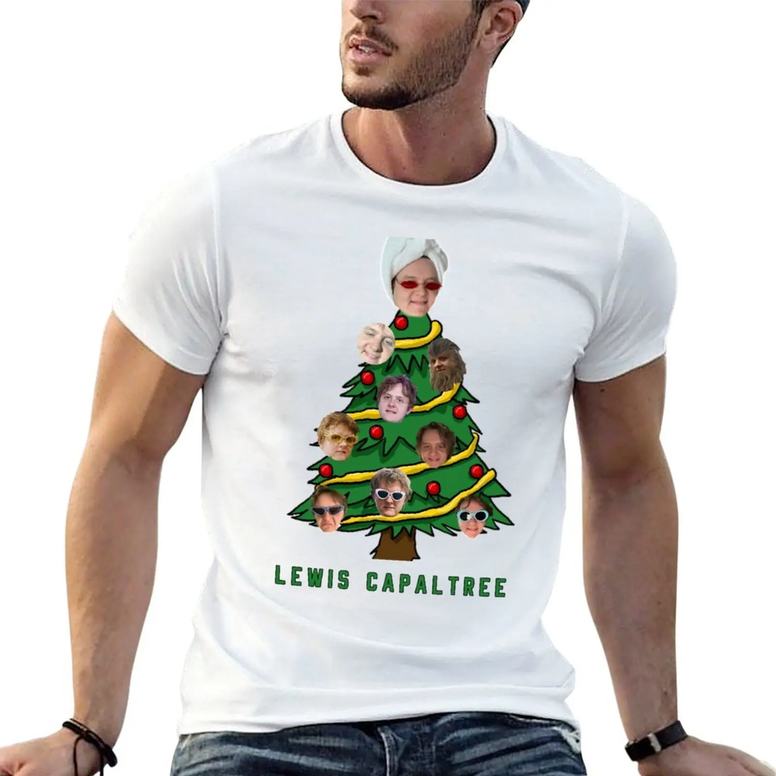 

Lewis Capaltree 2019 T-Shirt man t shirt heavy cotton t shirt custom print T-Shirt