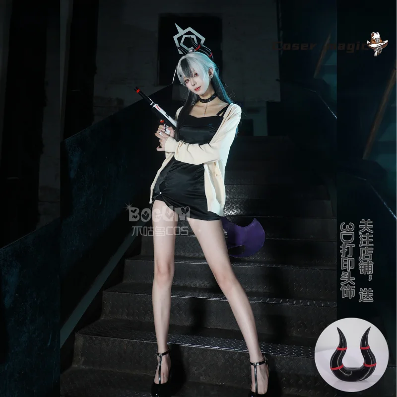 

Blue Archive Onikata Kayoko Cosplay Costume Uniform Halloween Carnival Party Christmas Play Role Clothes Clothing