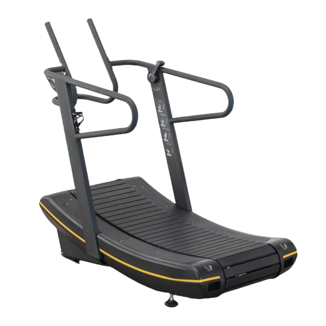 

Hot Selling Unpowered Mechanical Treadmill Fitness Club Resistance Curve Treadmill