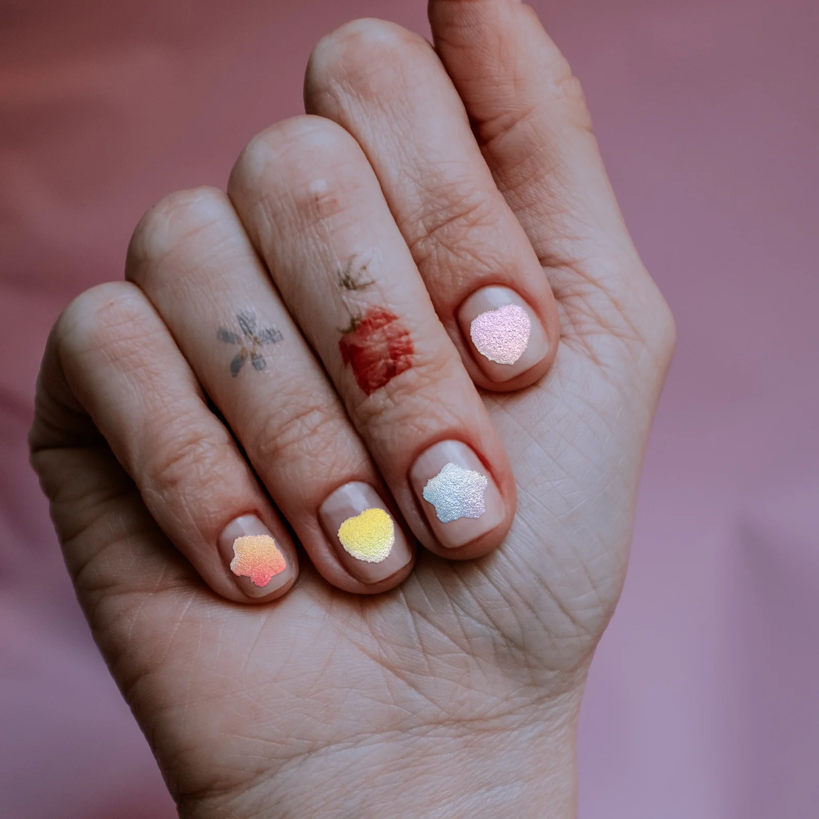 60 pièces Nail Art tranches bricolage formes mignonnes autocollants pour la décoration des ongles coque de téléphone décoration fournitures faites à la main