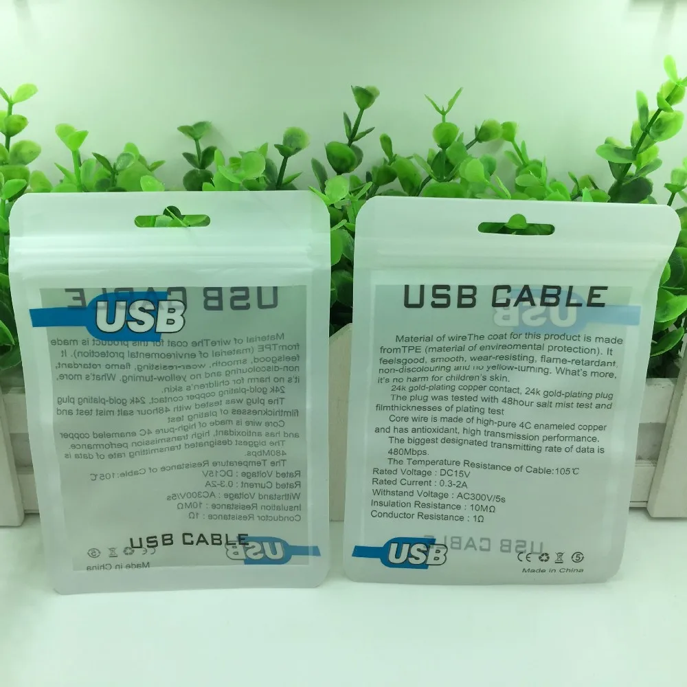 2000pcs/lot Wholesale 10.5x15cm Plastic Opp Bag Retail Packaging Bag,poly Opp Bag for USB Cell Phone Cable Package Bags