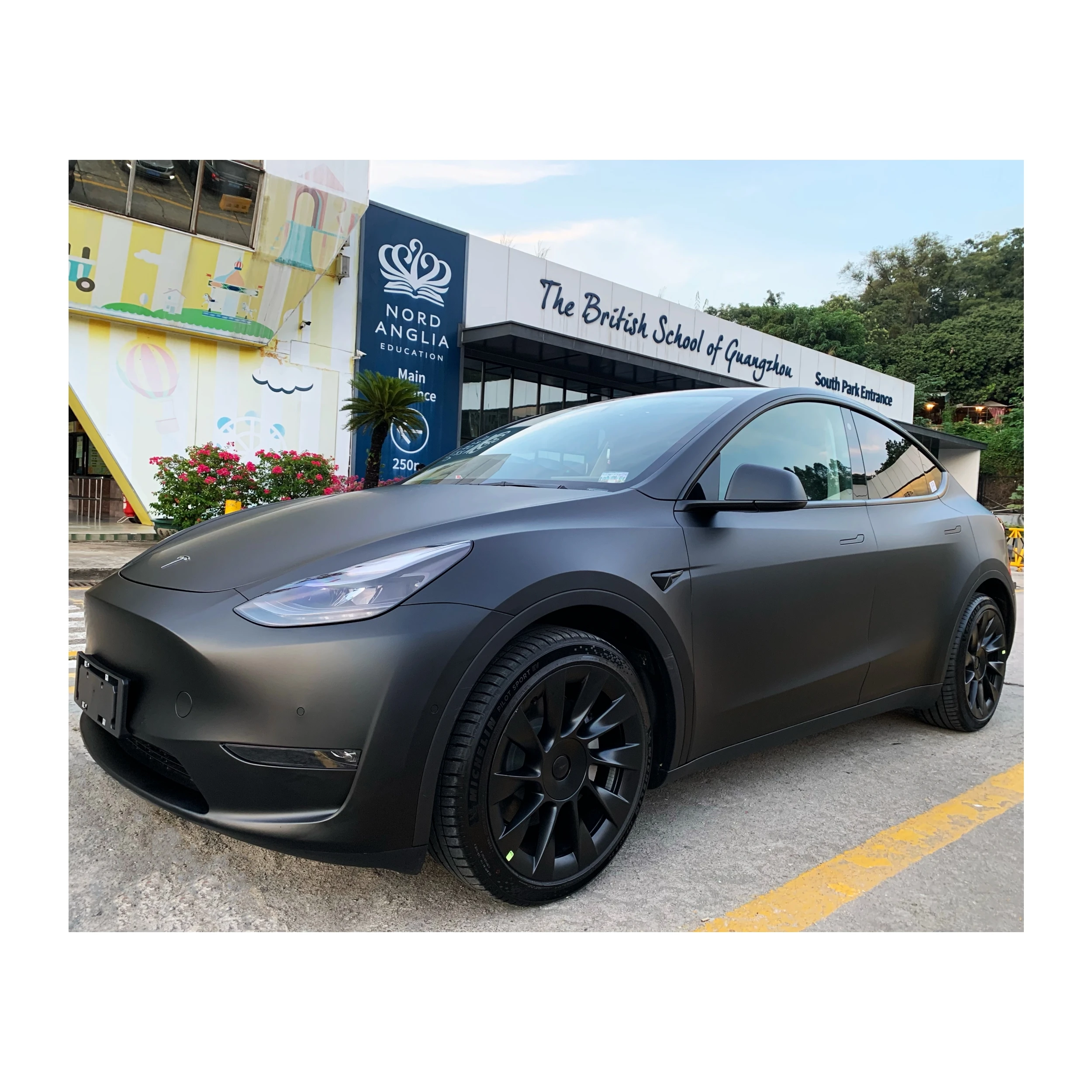 

Автомобильная упаковка, самоклеящаяся пленка для кузова автомобиля, чистая матовая черная виниловая пленка