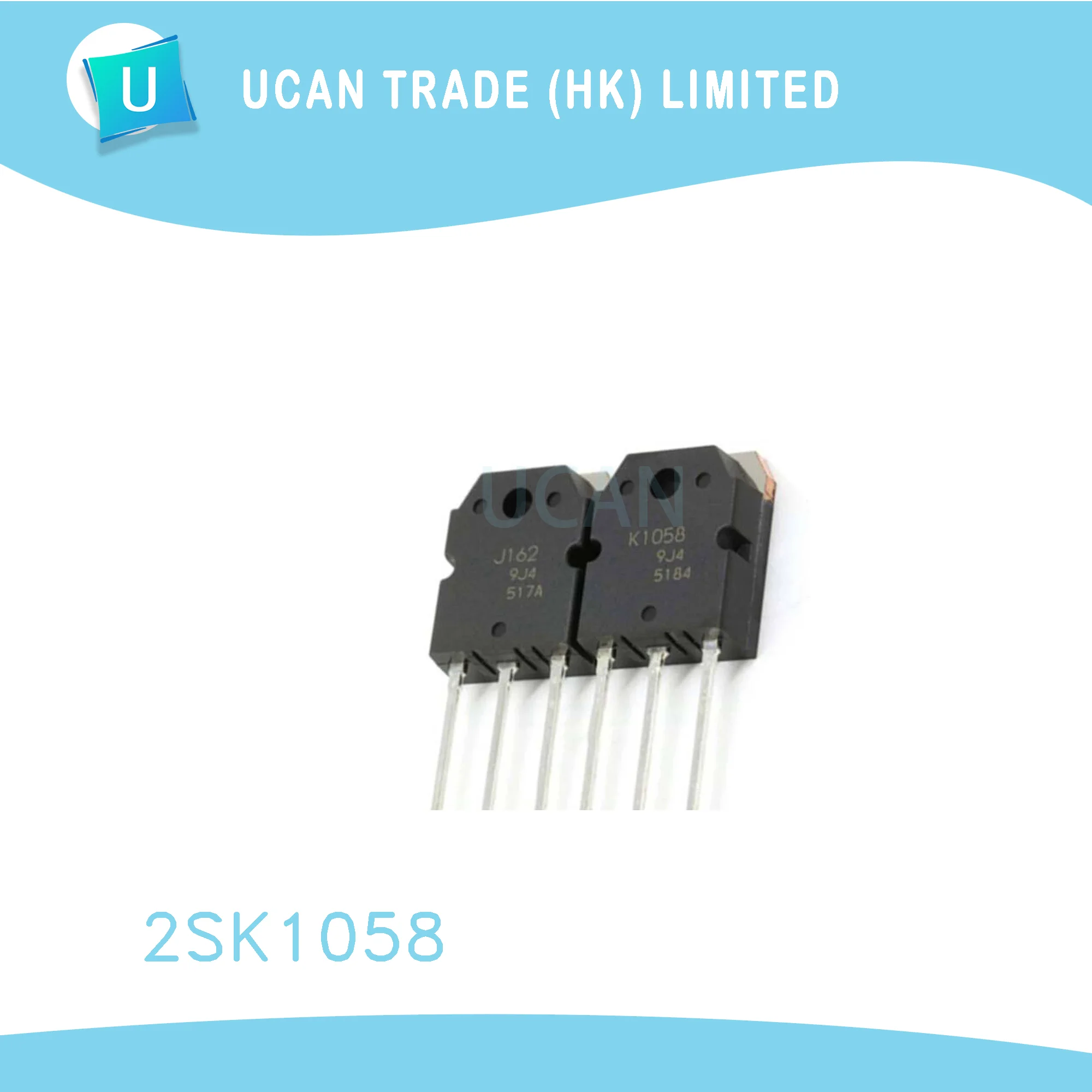 5PCS 2SK1058 2SK1058-E TO-3P SMD/SMT Original and New