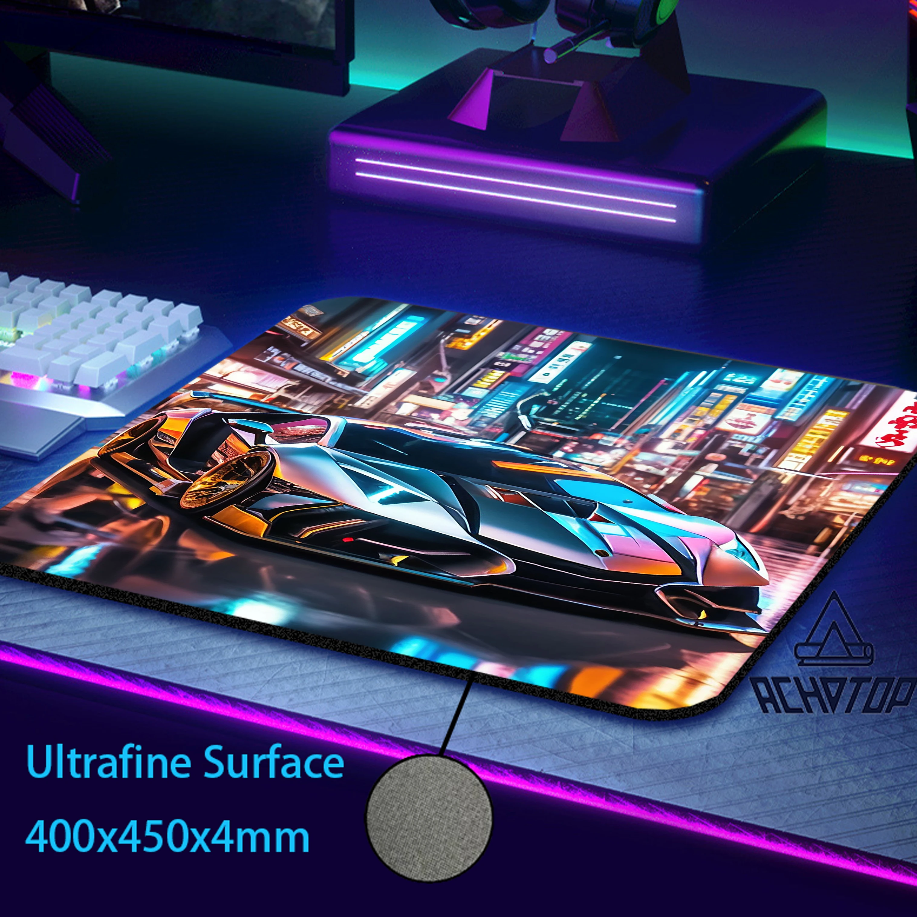 

40x45CM Sports Car Gaming MousePad PC MousePads Ultrafine Surface Mousemats Gamer Mause Carpet Desk Mat Keyboard Pad Desk Mat