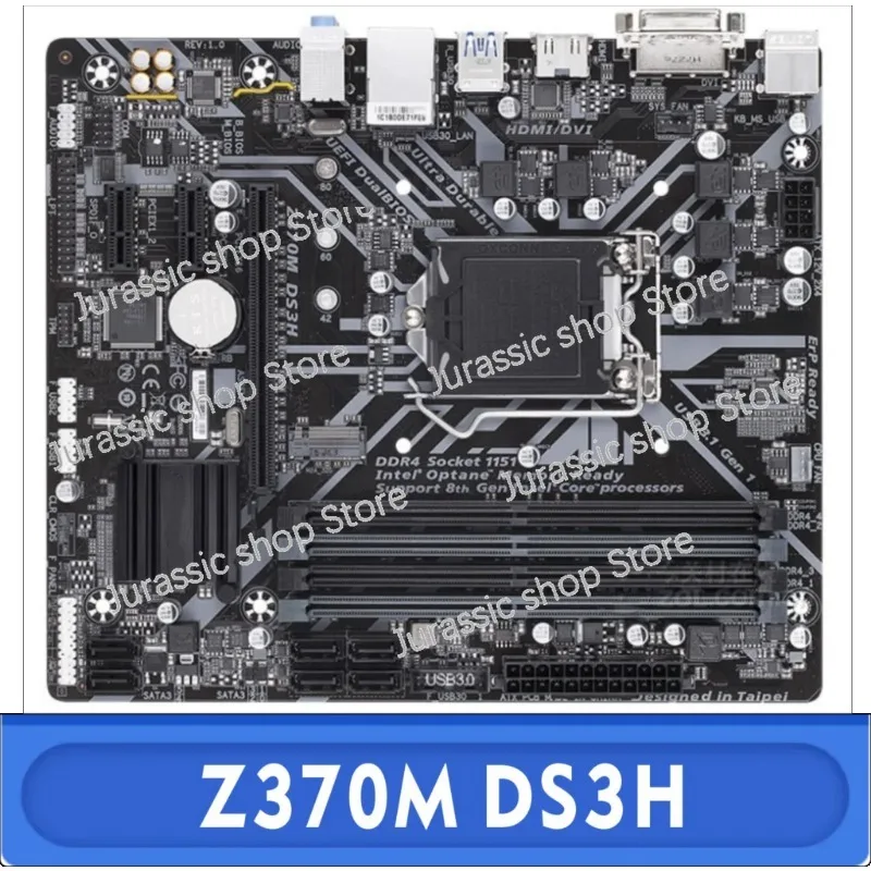 

For Z370M DS3H Motherboard 64GB LGA 1151 DDR4 Mini ATX 100% Testing
