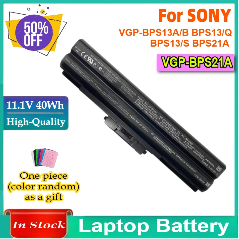 

VGP-BPS21 VGP-BPS21A Laptops Battery for SONY VGP-BPS21A BPS21B BPL21 VGP-BPS13/B VGP-BPS13