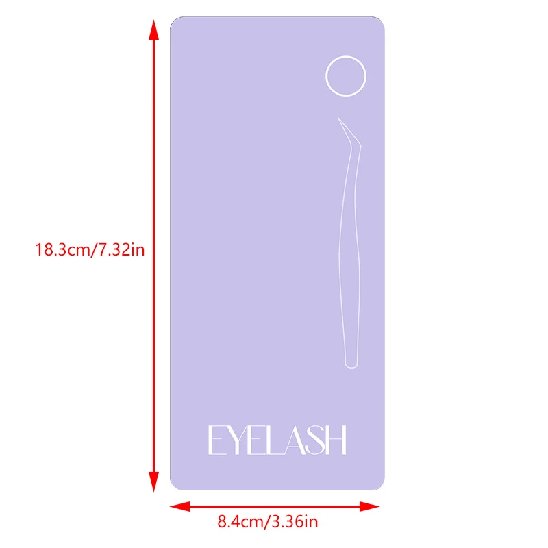 Soporte de placa de succión de pestañas magnético, paleta de pegamento, tablero acrílico, injerto, extensión de pestañas postizas, almohadilla de soporte, herramientas de maquillaje