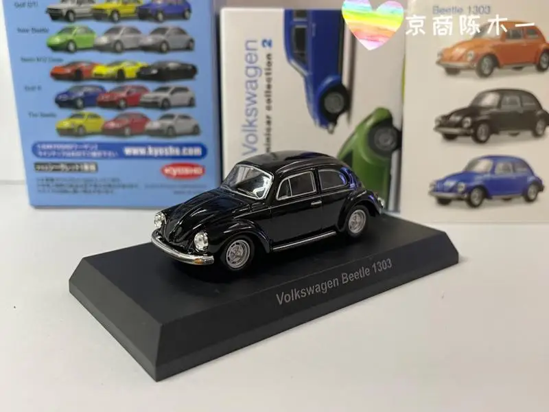 1:64 KYOSHO Volkswagen vw Beetle 1303 Collection die cast alloy trolley model ornaments gift