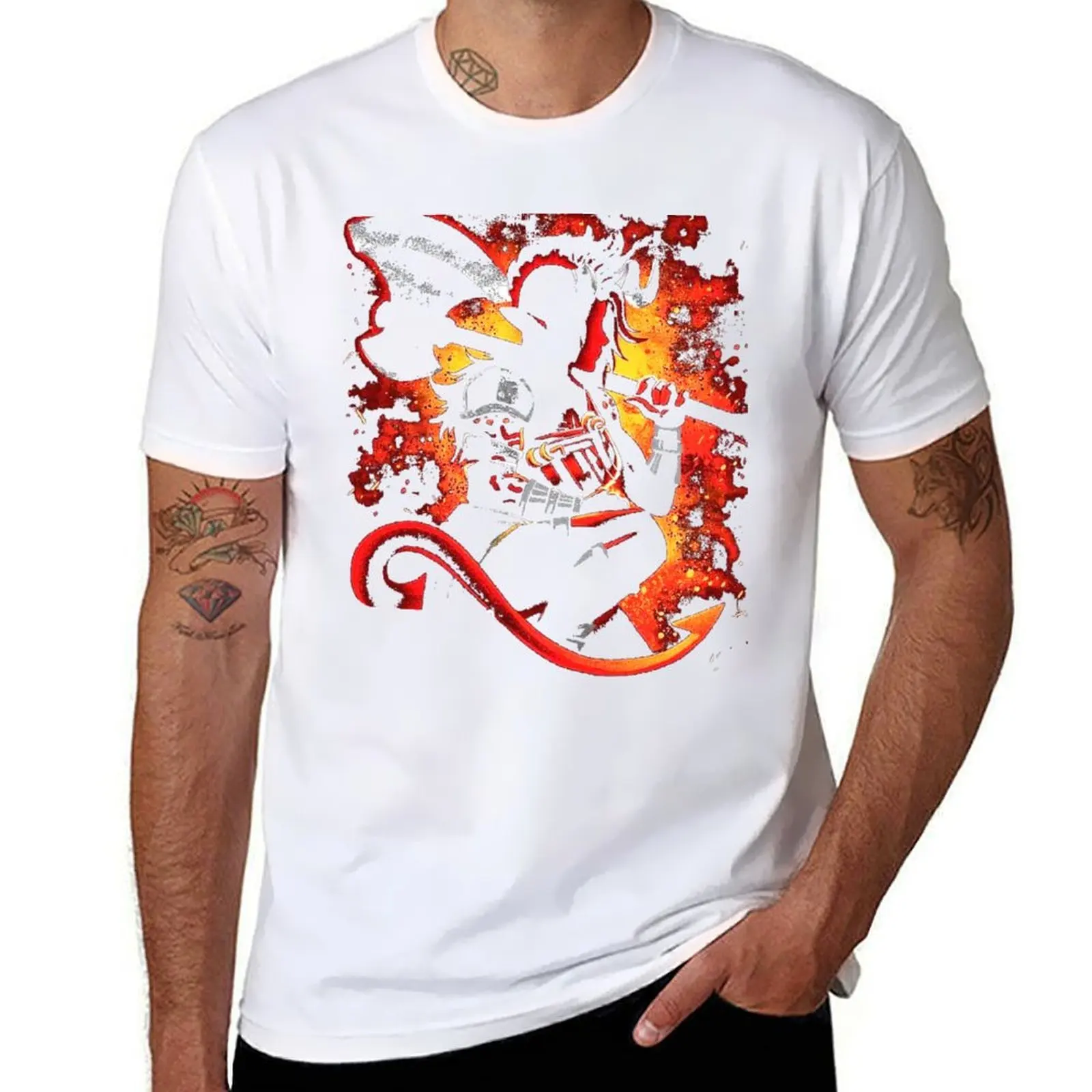 

Karlach T-Shirt Basic Breathable Solid Color T-Shirt