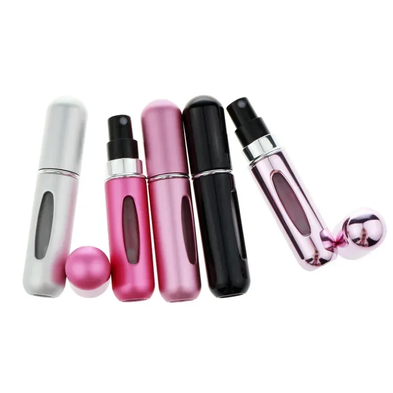 10 teile/los 5 ml Mini Nachfüllbare Parfüm Flasche mit Spray Duft Pumpe Leere Kosmetische Behälter Zerstäuber Flasche Für Reise werkzeug – Detail 5