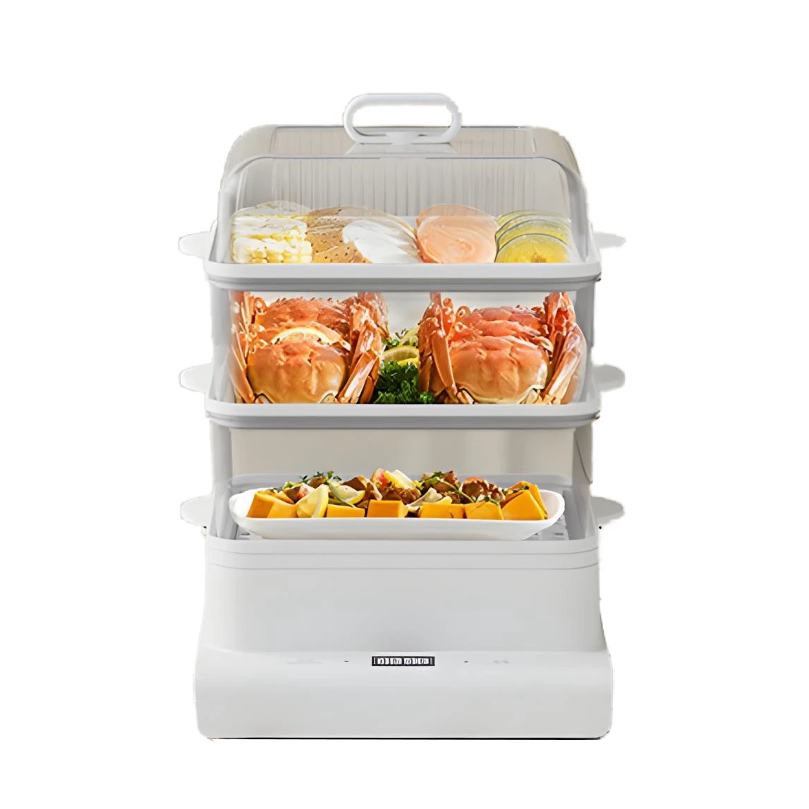 Fast Heating Multi-Function Electric Food Steamer for Household Use for Cooking Seafood Vegetables and Other Foods
