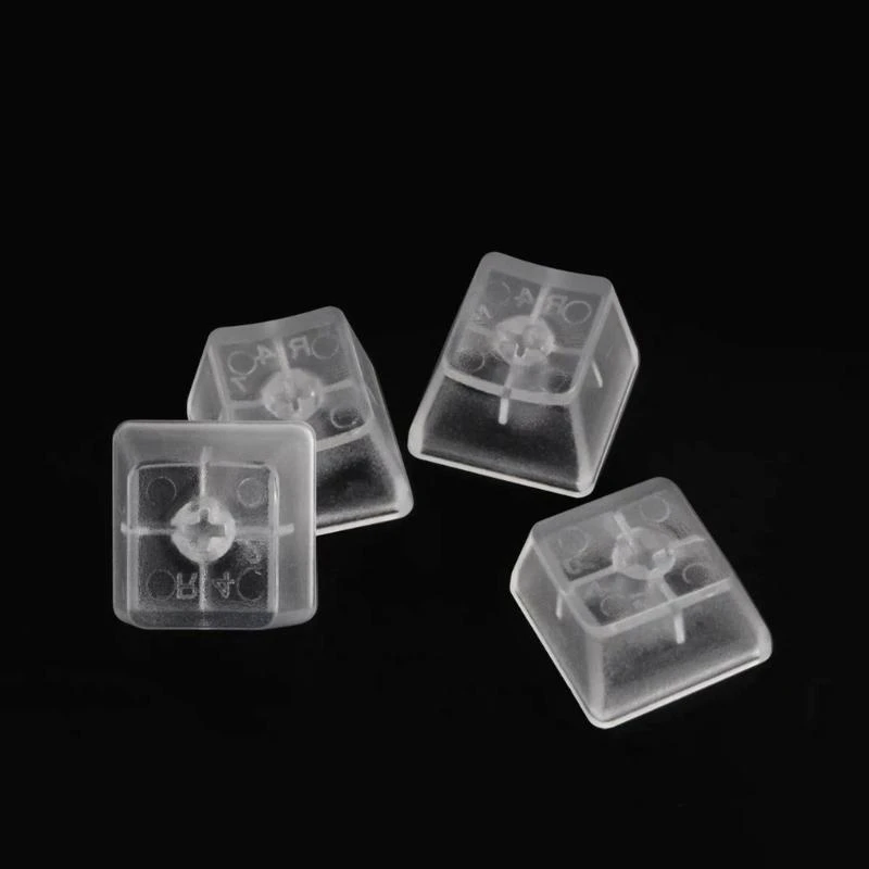 R53C CherryProfile Blank Keycaps Abs Frosted Transparent Translucest Keycap