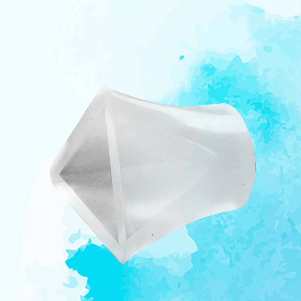 

40Mm Crystal Casting Molds Pyramid Shape Silicone Molds For Handmade Jewelry Crafting Durable And Flexible