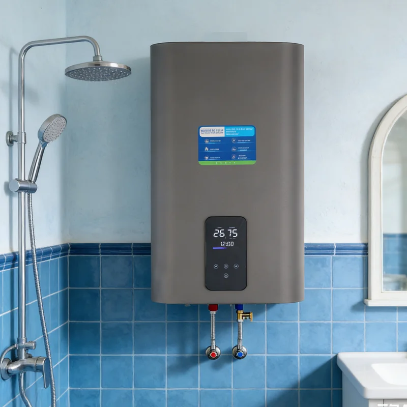 Smart Water Heaters Electric With Digital Temperature Control 30L Storage Electric Water Heater for Home