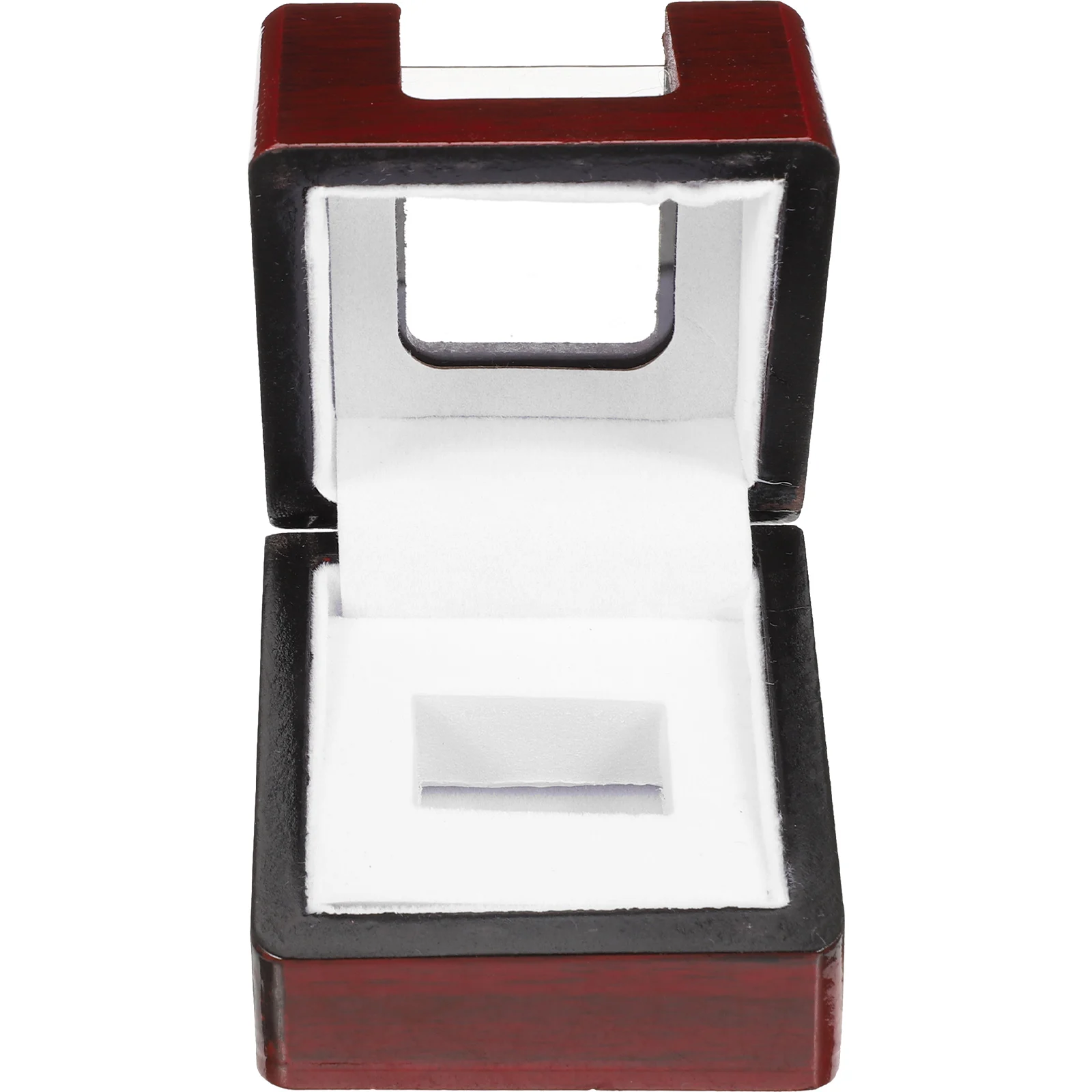 

Prize Boxes Transparent L-Shaped Award Box Jewelry Storage Protective Case Wooden Gold Design Bracelets Earrings Necklace