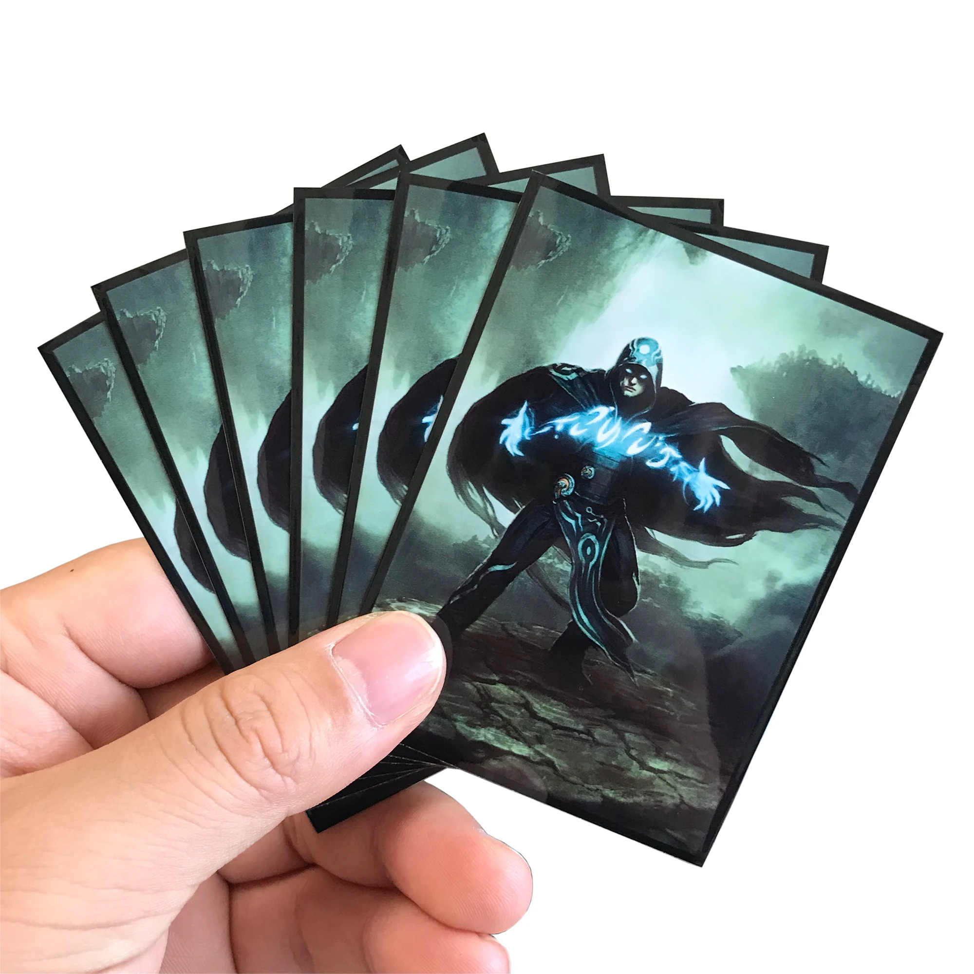 60PCS/BAG TCG Card MGT The Wandering Emperor Sleeves Game Characters Protector Cards Shield Graphics Protector Color Sleeves PKM