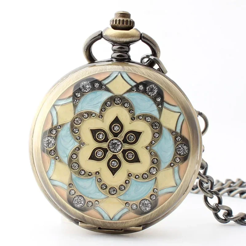 

Mechanical Pocket Watch for Women Retro Steampunk Chain Hand Wind Casual Fashion Pendant Watches Unique Gifts