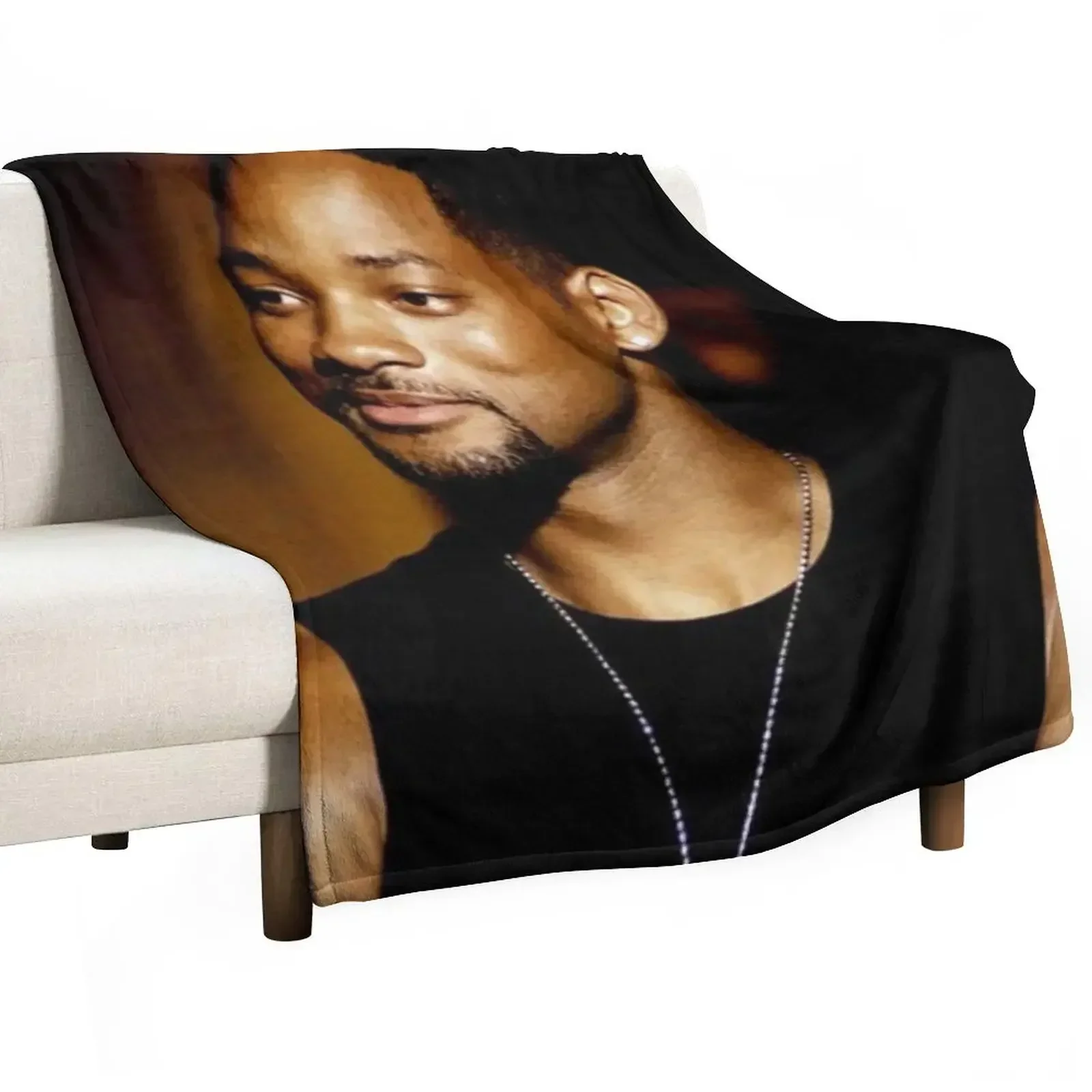 

will smith Throw Blanket Decorative Sofa Custom Summer Sofas Blankets