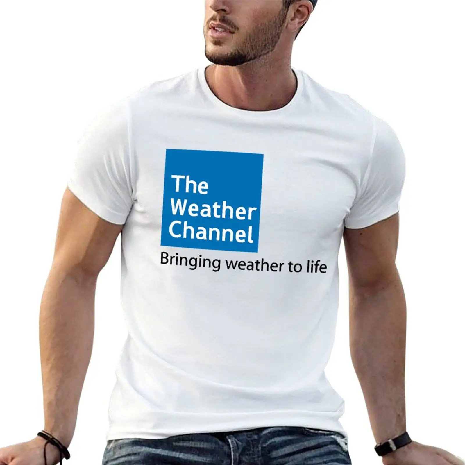 The weather channel T-Shirt Basic All Season Solid T-Shirt