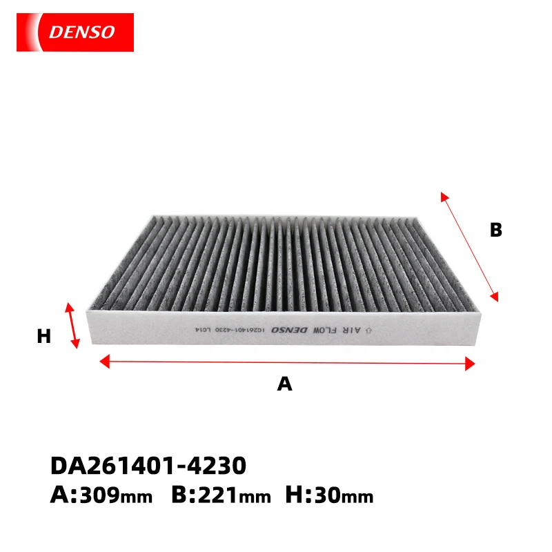 DENSO Cabln air fl ter 4230 Fit Audi A4L Beijing Hyundai