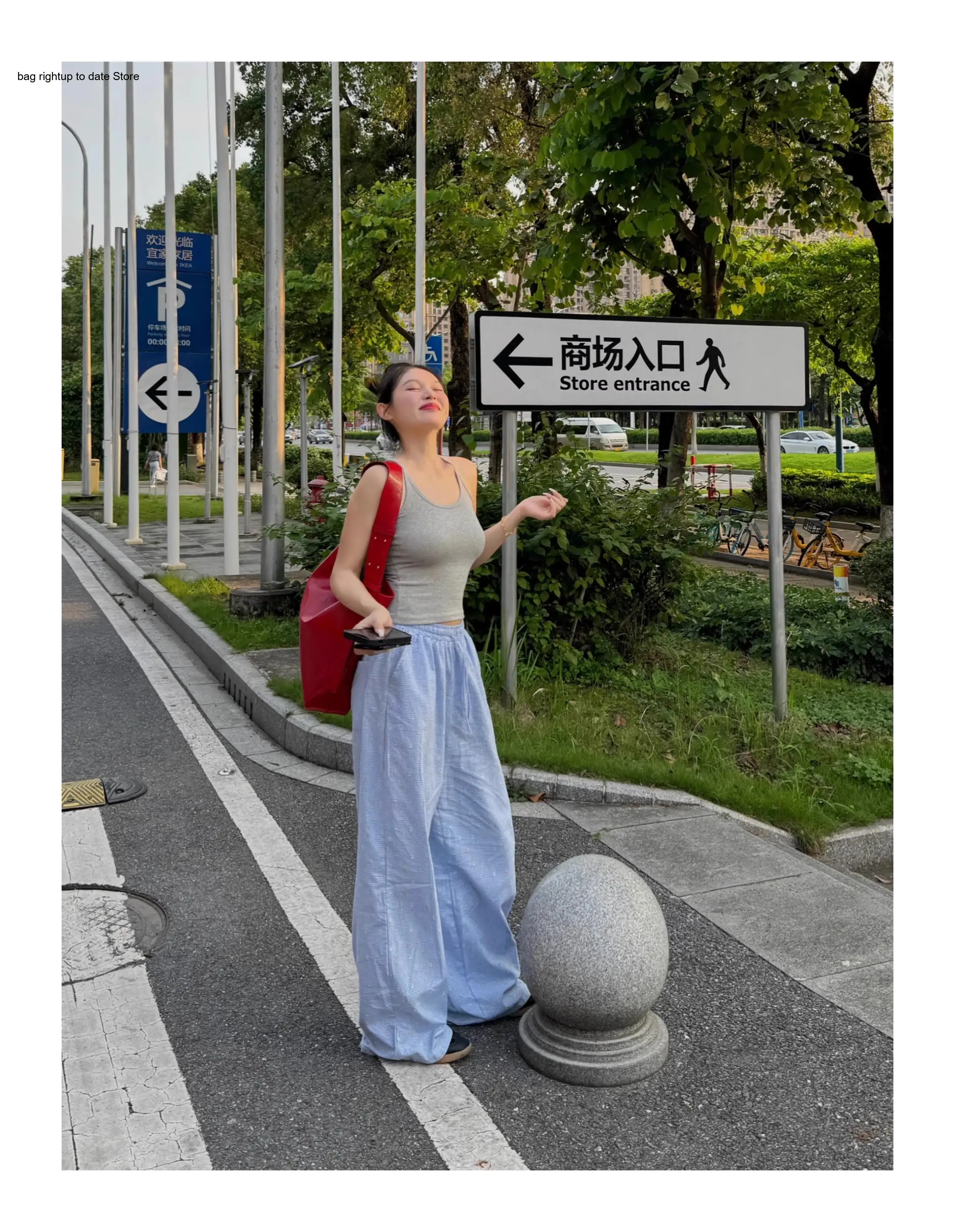 

Casual and Versatile Pu Leather Tote Bag for Women Retro Red Shoulder Crossbody Handbag with Large Capacity