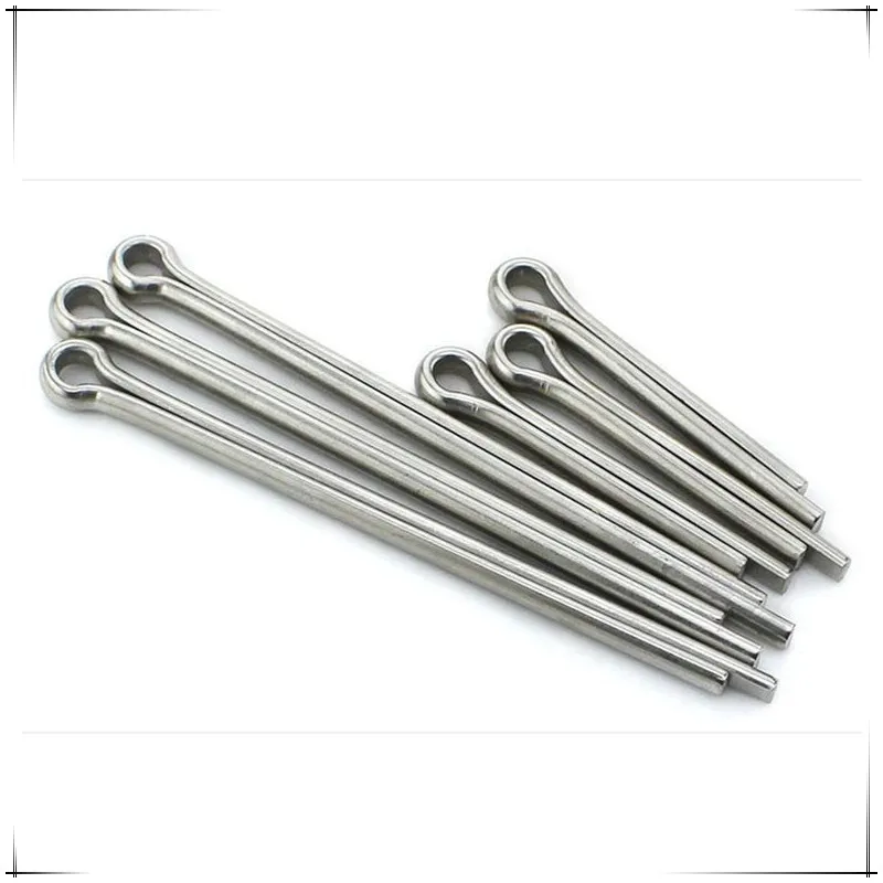 1000pcs M1 M1.6 Metric Size Stainless Steel 304 DIN94 U-Shaped Hairpin Cotter Split Pins for Industrial Use