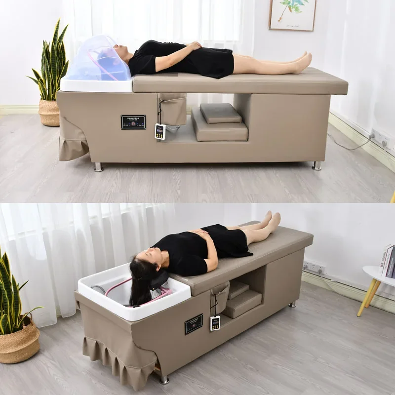 New high-end Thai hair treatment bed, beauty salon pick ear head road, confinement center hair shop shampoo hair treatment bed