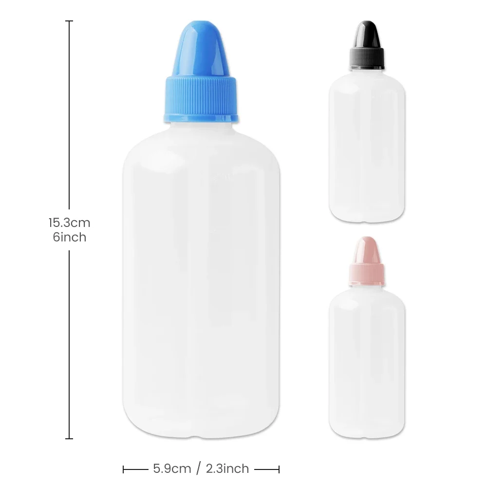 250ml Nose Wash Cleaner Nasal Irrigator Rinse Bottle Home Use Nasal Aspirator Avoid Allergic Rhinitis Adults Children Neti Pot