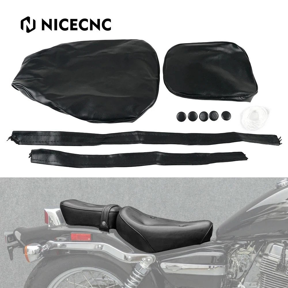 

Motorcycle Seat Cover for Honda Rebel 250 CMX250 1996-2009 Rebel 250 CMX 250 Front & Rear Seat Cover Replacement