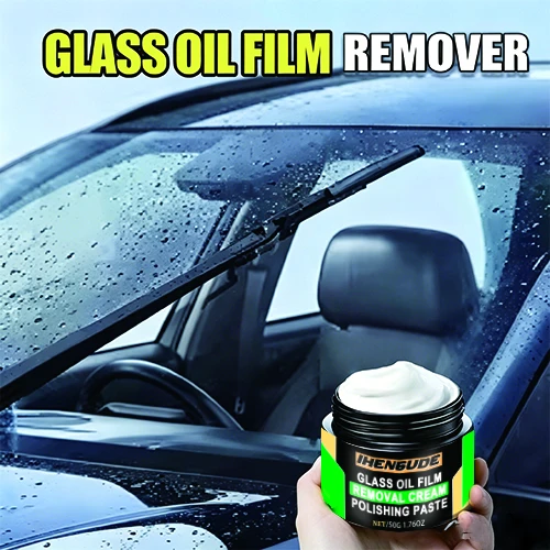 Pasta para remoção de película de óleo em vidros de carros, polimento, repelente de água, anti-chuva para vidros de carros, hidrofóbico, anti-chuva, espelho para para-brisa de carro