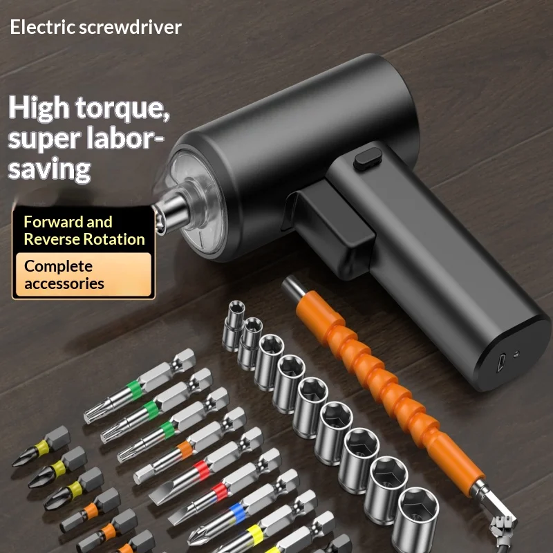 

Electric Screwdriver Multifunctional Household Small Screwdriver Fully Automatic Electric Drill Driver Tool Set 전동드라이버 전동 드라이버