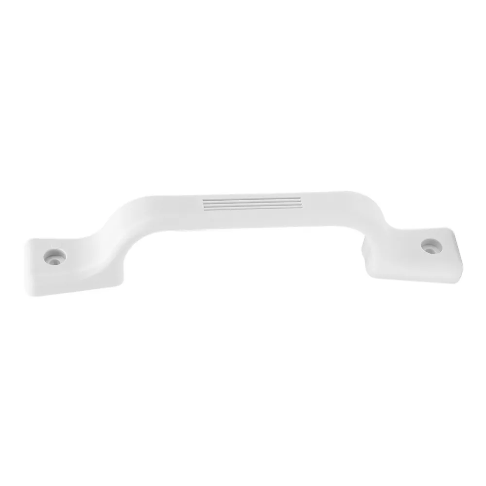 Durable White Entry Door Assist Bar 232mm Plastic Grab Bar Entry Door Grab Handle Trailer