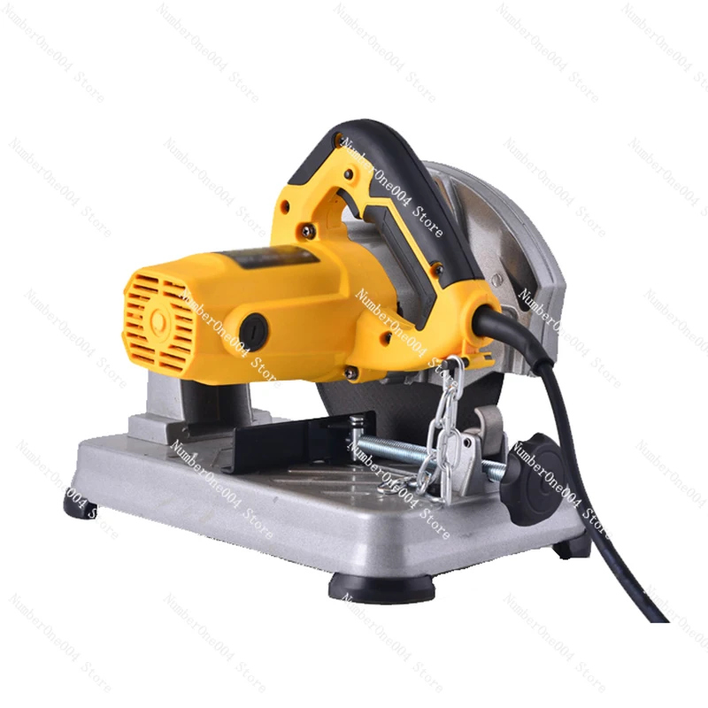 

Small Multifunctional Chainsaw 45 Degree Metal Profile Cutting Machine 7 Inch Benchtop Aluminum Steel Cutting