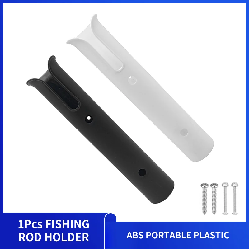 

ABS Portable Lightweight Fishing Rod Holder Plastic Rack Pole Tube Mount Bracket Socket Fishing Marine Yacht Boat Accessorie