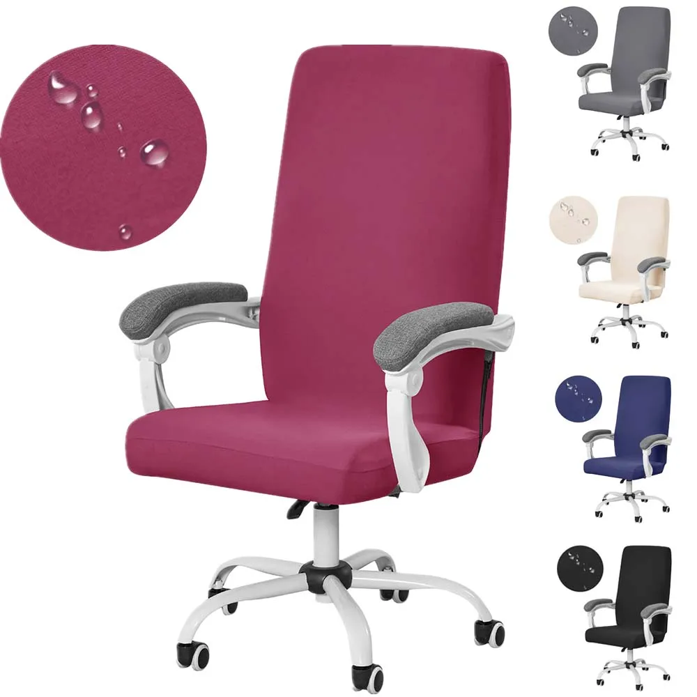 

1pc Water Summer Spandex Office Chair Cover Stretch Gaming Armrest Chairs Computer Seat Cover Sillas De Oficina 게임 의자 커버