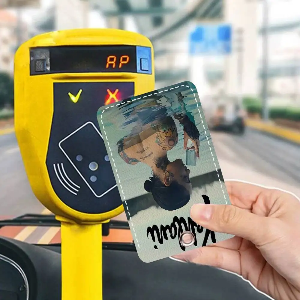 K-Kehlani Singer Badge Holder Keychain For Bank Business Work Card Holder Student Card Protective Case Bus Card