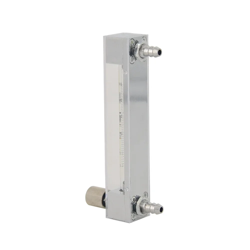 LZB -3, glass rotameter for gas/air flow meter with control valve. small measure range ,it  can adjust  flow