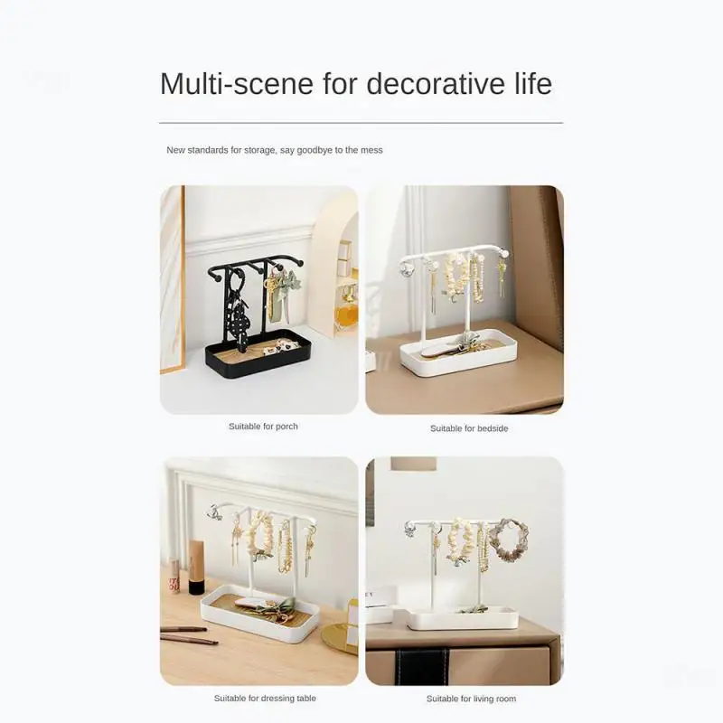 Storage Rack Beautiful Display Anti-slip Large Capacity Suspension Household Exposure Not Easy To Slip Pallet Zoning Jewelry