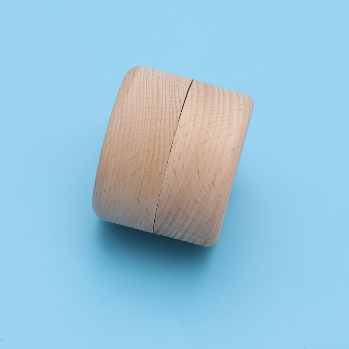 

Wooden Vintage Round Ring Box Rustic Wedding Engagement Holder for Rings Necklace Earrings Storage Wooden Ring Box