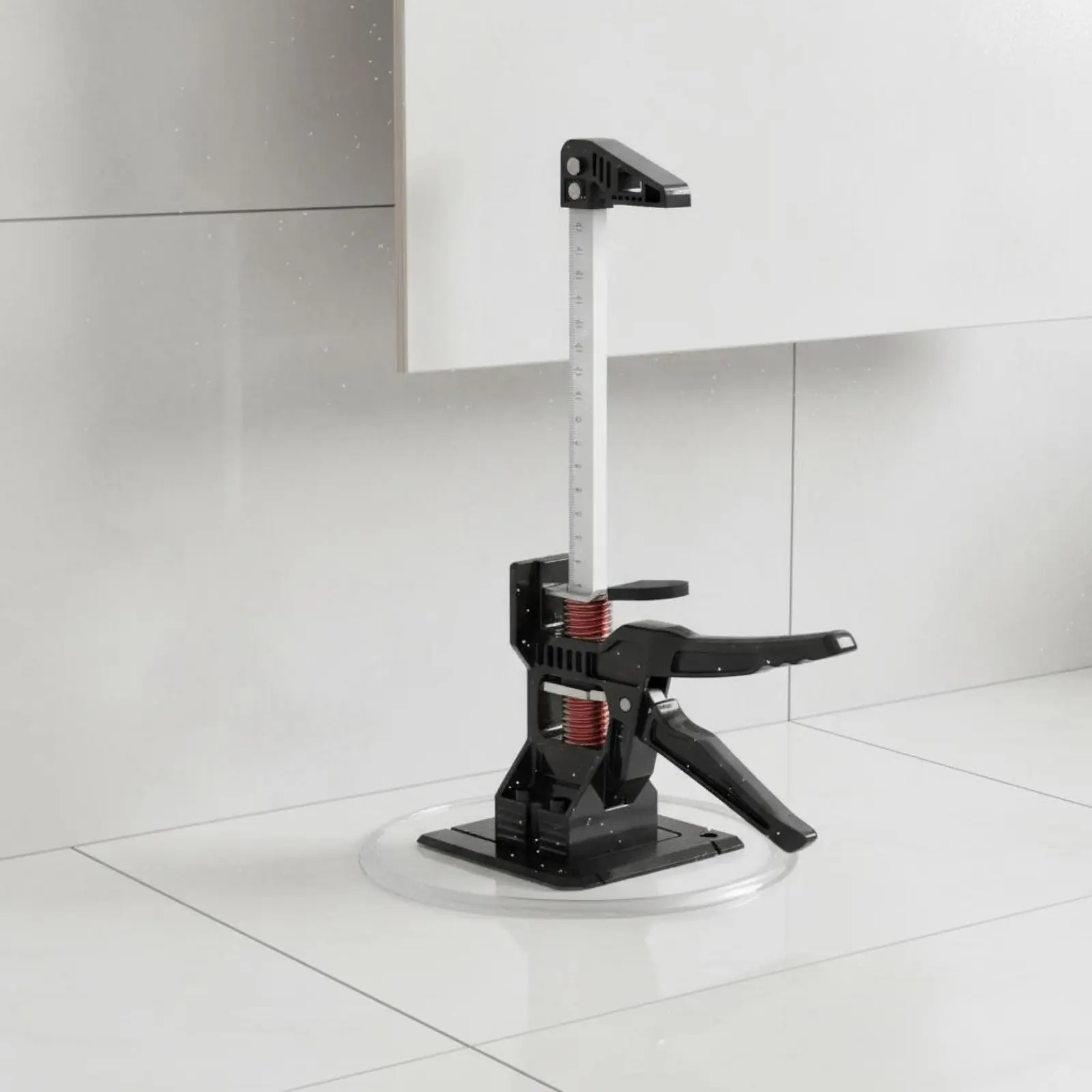 Door Lift Adjustable Height Cabinet Lift Construction Tool All Metal Precise Positioning for DIY Users, Woodworking