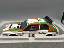 Autoart 1:18 S4 랠리 산레모 1986 No.8 시뮬레이션 한정판, 올 오픈 합금 금속 정적 자동차 모델 장난감 선물