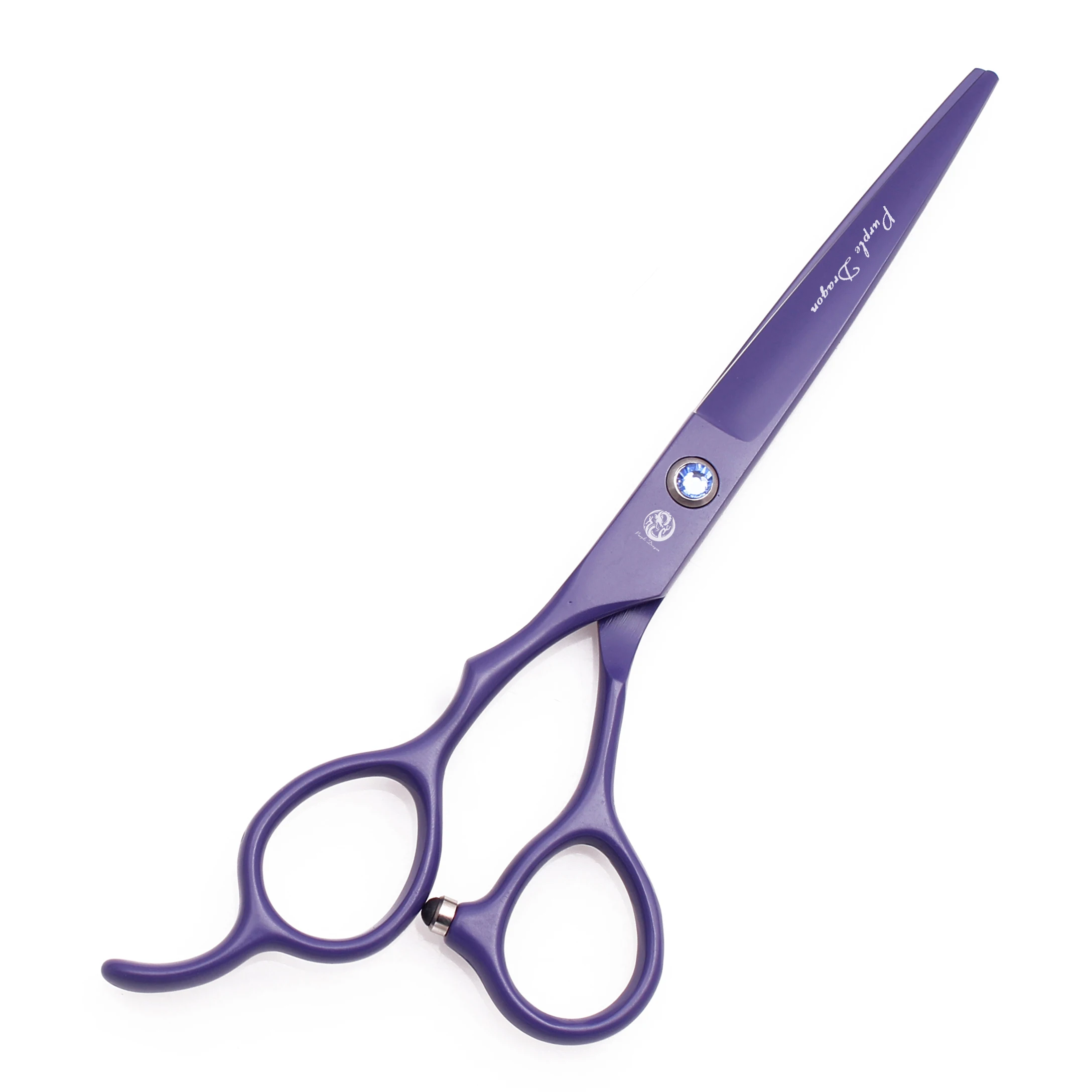 Friseurschere für Linkshänder 5,5" 6" Edelstahl 1 Stück Haarschere Rot Haarschneideschere Friseursalon Ausdünnungsschere Z8001 – Detail 3