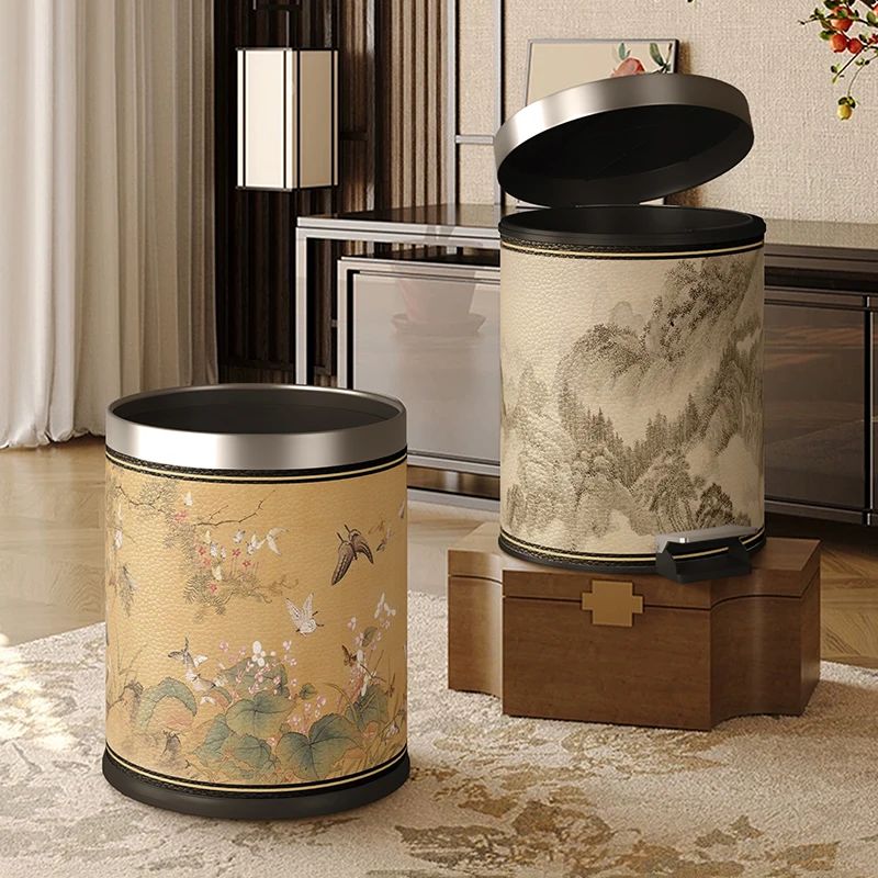 

New Chinese Sle Tra Can Home Use 2025 Model Living Room Office High Aesthetic Bedroom Transmission Ancient Painting