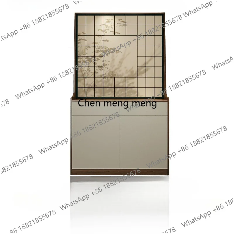 

Medieval style dining side against the wall integrated storage tea cabinet storage wine cabinet high cabinet new